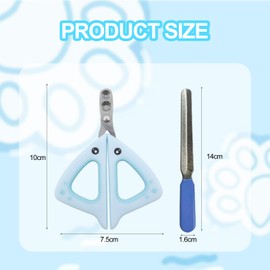 Landrain Cat Nail Scissors, Cat Claws Cutter Nail Clippers