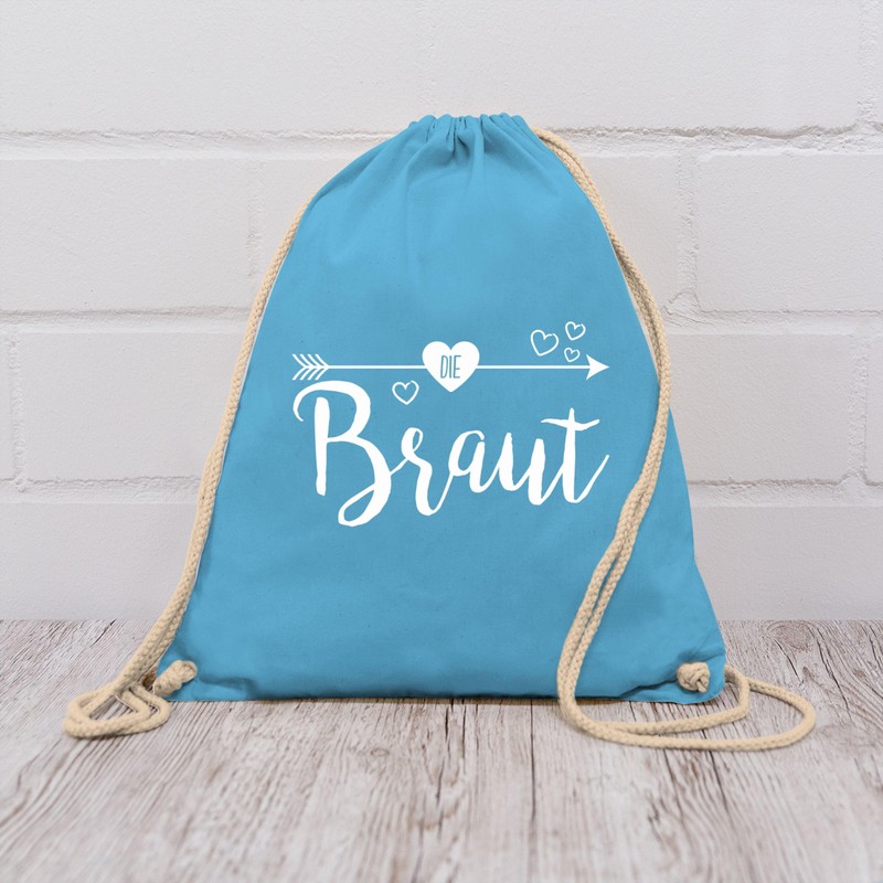 Shirtracer - Gym Bag Backpack - The Bride, 5 Light