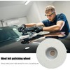 8 pieces wool polishing attachment, angle grinder, 100 mm angle