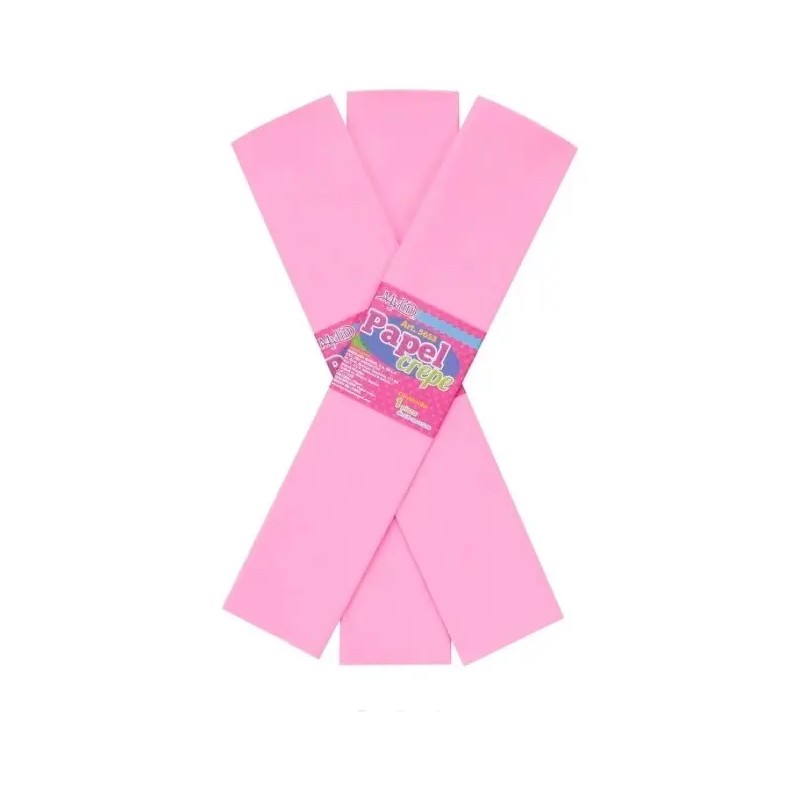 Papel Crepe Paquete Con 10 Piezas Color A Elegir