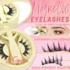 Ahrikiss Magnetic Eyelashes 1 Pair Reusable Magnetic Lashes with Applicator