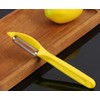 Household Kitchen Peeler, Potato Peeler, Vegetable and Fruit Peeler (Yellow,