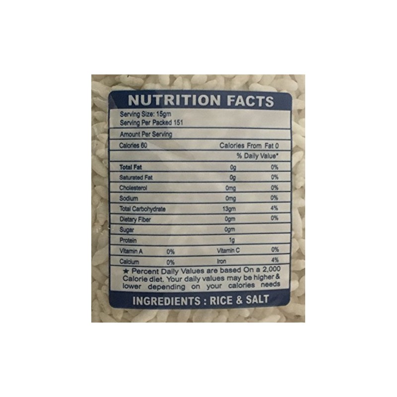 Swad Basmati Mamra (Puffed Rice) - 4 Lbs, 1.816kg, VALUE