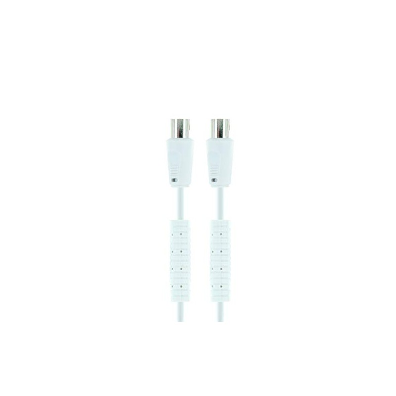 Schwaiger KVKF50 532 Antenna Cable 90dB Ferrite 5 m White