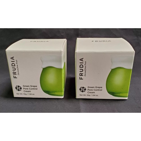 FRUDIA Green Grape Pore Control Face Cream 55g/1.94oz (Pack of