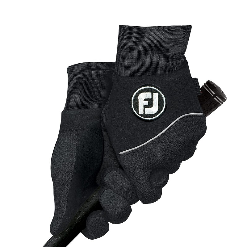 FootJoy WinterSof Men's Golf Gloves Pair,Black