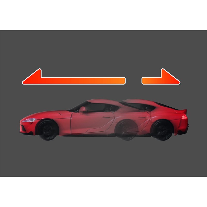 Jozen Cast World Light & Sound Series Toyota Supra JDC6034-RD