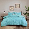 Sleepdown Queen Comforter Set - All Season Reversible Geometric Queen