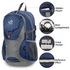 WATERFLY Lightweight Packable Hiking Backpack: Foldable Travel Daypack Ultralight Camping