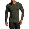 TSLA Men's UPF 50+ Compression Shirts: High-Performance Gear for Running,