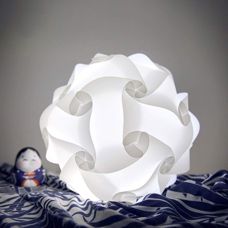 Surenhap Puzzle Lampshade Flexible Chandelier Shade DIY Ceiling Light Cover