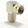 kenable F Type Satellite Socket to Right Angle Male Plug