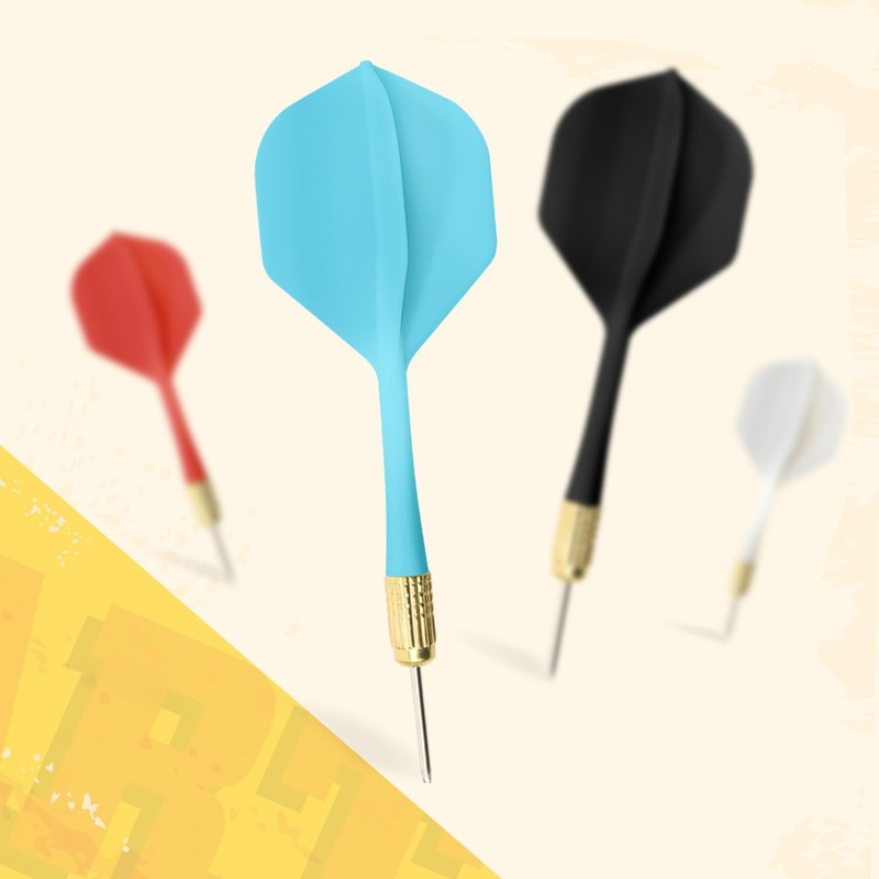 UTXN 8Pcs Dart Flights, Integrated Dart Flights, Darts Accessories, Darts