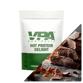VPA? Australia Hot Protein Delight (500g) - Choc Malt, Premium Quality, Low in Carbs & Fat, 500g (17 Servings)