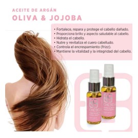 💛✨ Chebelle Argan, Olive & Jojoba Hair Serum – Intensive Repair & Shine Booster 120 ml 🌿