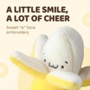 Yellow Peeling Banana Decoration, Birthday Gift PP Cotton Peeling Banana