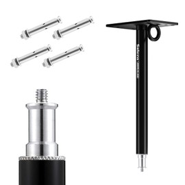 Selens Photography Wall Mounted Boom Arm 28.5 cm Wall Ceiling Mount Boom Arm with 1/4 Inch Thread Universal Adapter for Photo Video Lights, Umbrellas, Reflectors