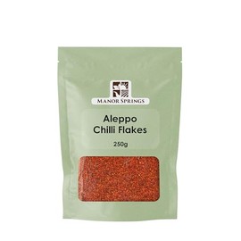 Aleppo Chilli Flakes (Pul Biber) 250g by Manor Springs