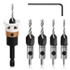 prota Drill with Countersink Drill Bit Wood Countersink with Depth