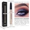 LOKFAR Eye-Shadow Stick Makeup Cosmetics Eye Brightener Stick, Rotatable Cream