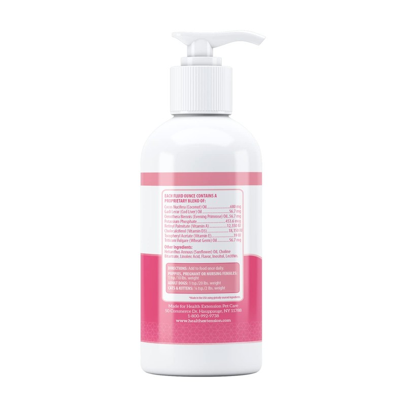 Health Extension Skin & Coat Supplement for Dogs & Puppies,