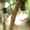 G40 String Light 2 Spare Bulbs Total Power 175W 25FT