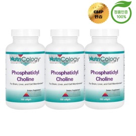 Nutricology Phosphatidyl Choline Phosphatidyl Choline, 3 units, 100 tablets / 뉴트리콜로지 포스파티딜 콜린 인지질 Nutricology Phosphatidyl Choline, 3개, 100정