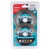 Makita E-07222 X-Lock 4-1/2" Turbo Rim Diamond Blade for Masonry
