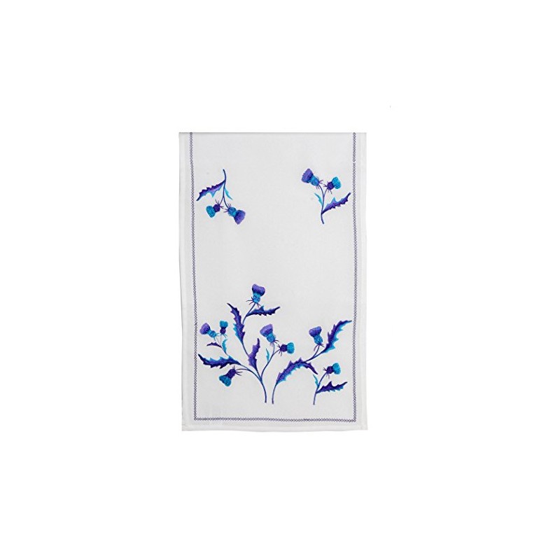 Justina Claire Table Runner (Large) in a Scottish Thistle Bute