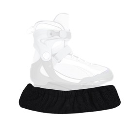 Skate Protectors, Ice Hockey, Elastic Skate Stockings, Ice Skate Protector for Ice Hockey and Ice Skates, Ice Skate Blade Protectors, Blade Protection, Accessories for Adults and Children (Black)