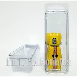 Unbranded Hot Wheels Matchbox Blister Case Lot of 3 Cars Trucks Protective Clamshell Small