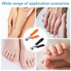 LOPHE Nail Clipper, Curved Blade Finger Nail Clipper, Ergonomic Nail