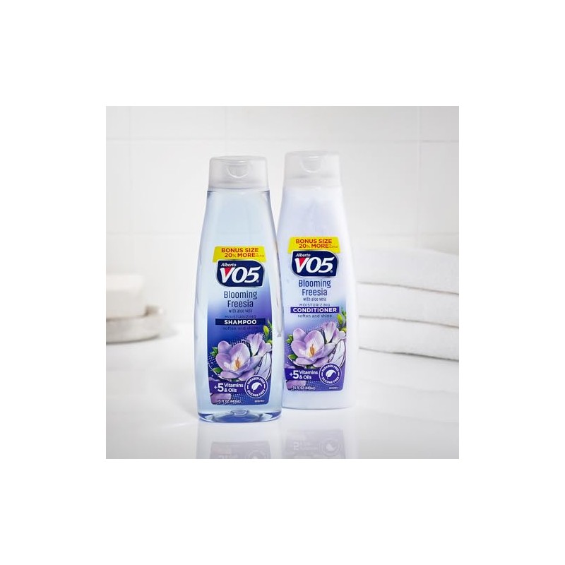 Alberto VO5 - Blooming Freesia Moisturizing Shampoo - Hydrating Shampoo