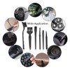 Keyboard Brush,6 in 1 Multi-Purpose Portable Plastic Handle Nylon Anti