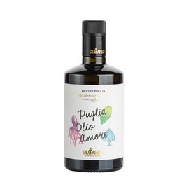 De Carlo. Puglia Olio Amore. Olio di Puglia. Extra Virgin Olive Oil. PGI. 500ml (16.91oz).
