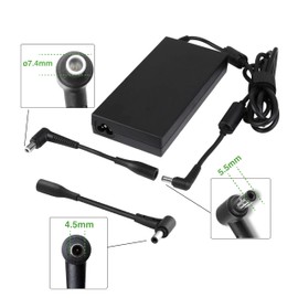 19.5V 9.23A 180W Laptop Power Supply for MSI Gaming Laptop GS43VR, GS63, GS63VR, GS65-Stealth-THIN-050, GS73VR, WS63VR WS63 w/GTX 1060, 1070 Max-Q, Quadro P4000 P3000 ADP 180MB K, A17-180P4A AC