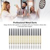 18pcs Darts Metal Tip Set Professional Darts for All Skill