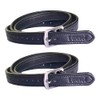 LEXNEL Non-Stretch Soft Stirrup Leather with Stainless Steel Hardware 1
