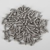 100 Pieces #6 x 1/2" Round Head Wood Screws Stainless