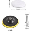 7Pcs Wool Polishing Buffing Pad Set for Car Polisher Buffer