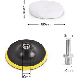 7Pcs Wool Polishing Buffing Pad Set for Car Polisher Buffer Wheel