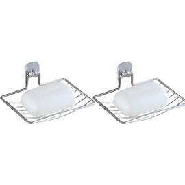 Stainless steel soap stand non-perforated soap stand stand box 1+1 3ea