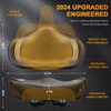 Bike Seat Noseless Wide Comfort Men Women Bicycle Saddle for