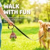 LZSOMPK Cute Poop Shaped Dog Poop Bag Holder with Sturdy