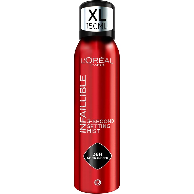 LOréal Paris Infallible Setting Mist Fijador de maquillaje, Regular 75ml