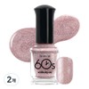 With Shan 60 second dry nail polish, M137 Queen, 9ml, 2 pcs / 위드샨 60초 건조 매니큐어, M137퀸, 9ml, 2개
