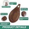Spoon Rest Non-Slip Spoon Holder, Wooden Spoon Rest, Kitchen Accessories