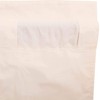VHC Brands Simple Life Flax Natural Valance, Swag Set 36x36x16