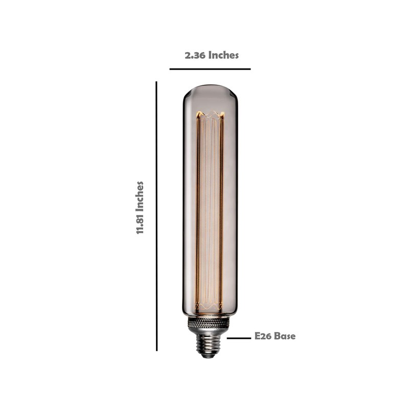 Next Glow Decorative LED Light Bulb E26 Standard Base, Acrylic