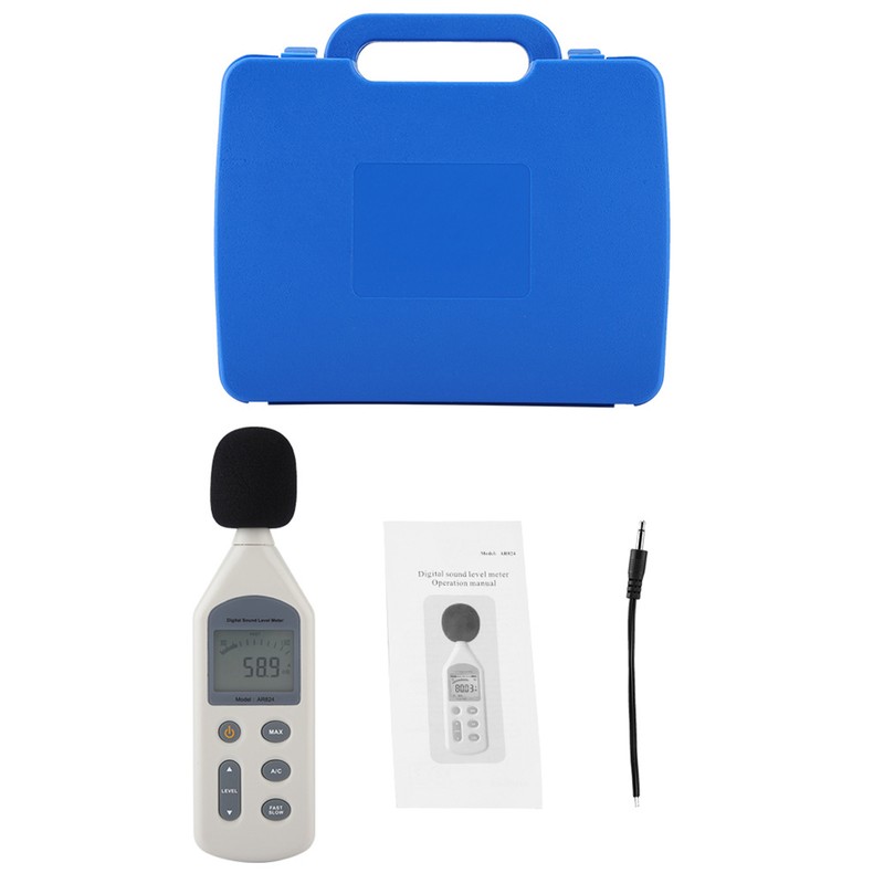 SMART SENSOR AR824 Digital Sound Level Meter Noise Tester Measuring